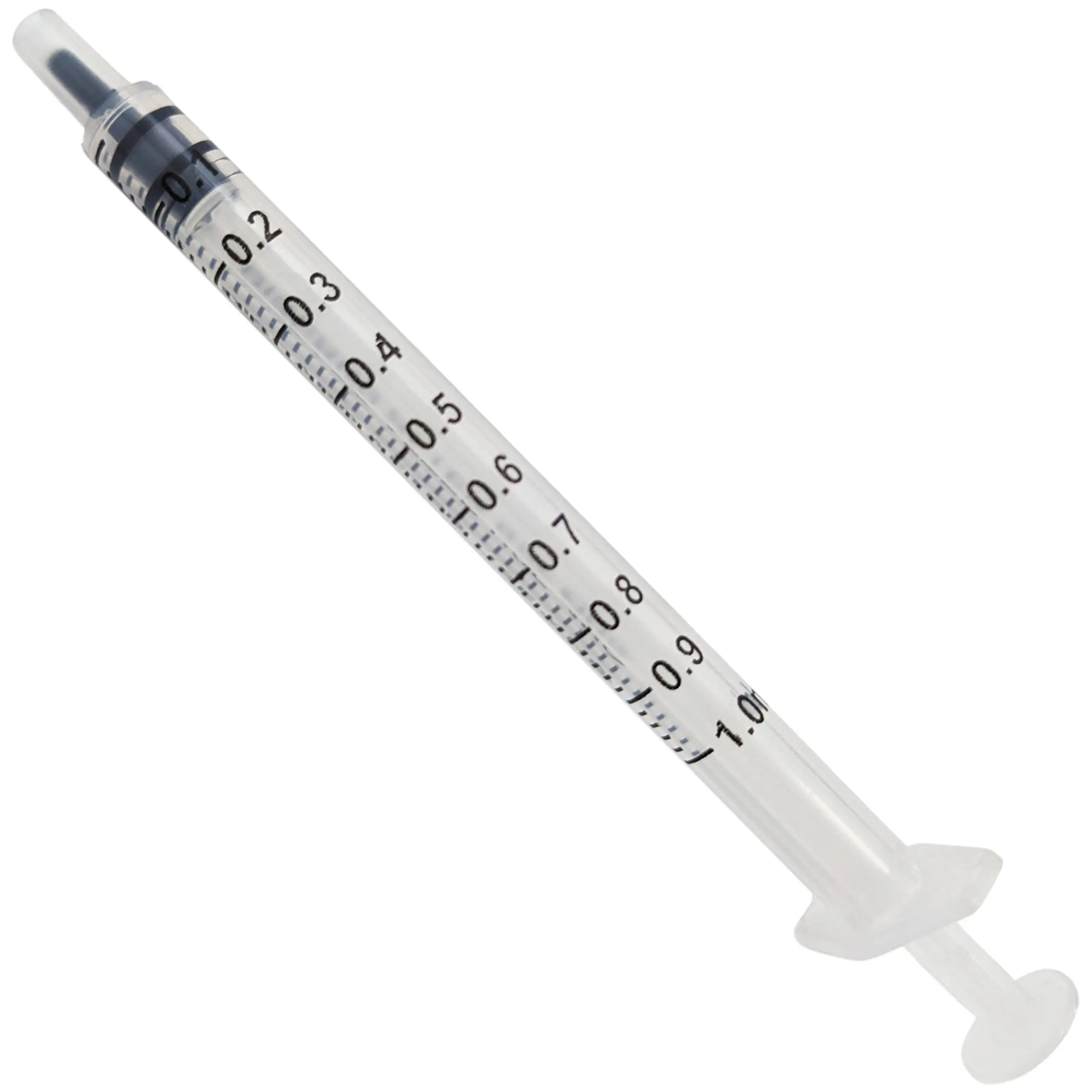 100 Stück 1ml/cc Sterile Luer Slip Einweg-Plastikspritzen ohne Nadel, einzeln verpackt für Klebstoffdosierung im Labor – Detail 3