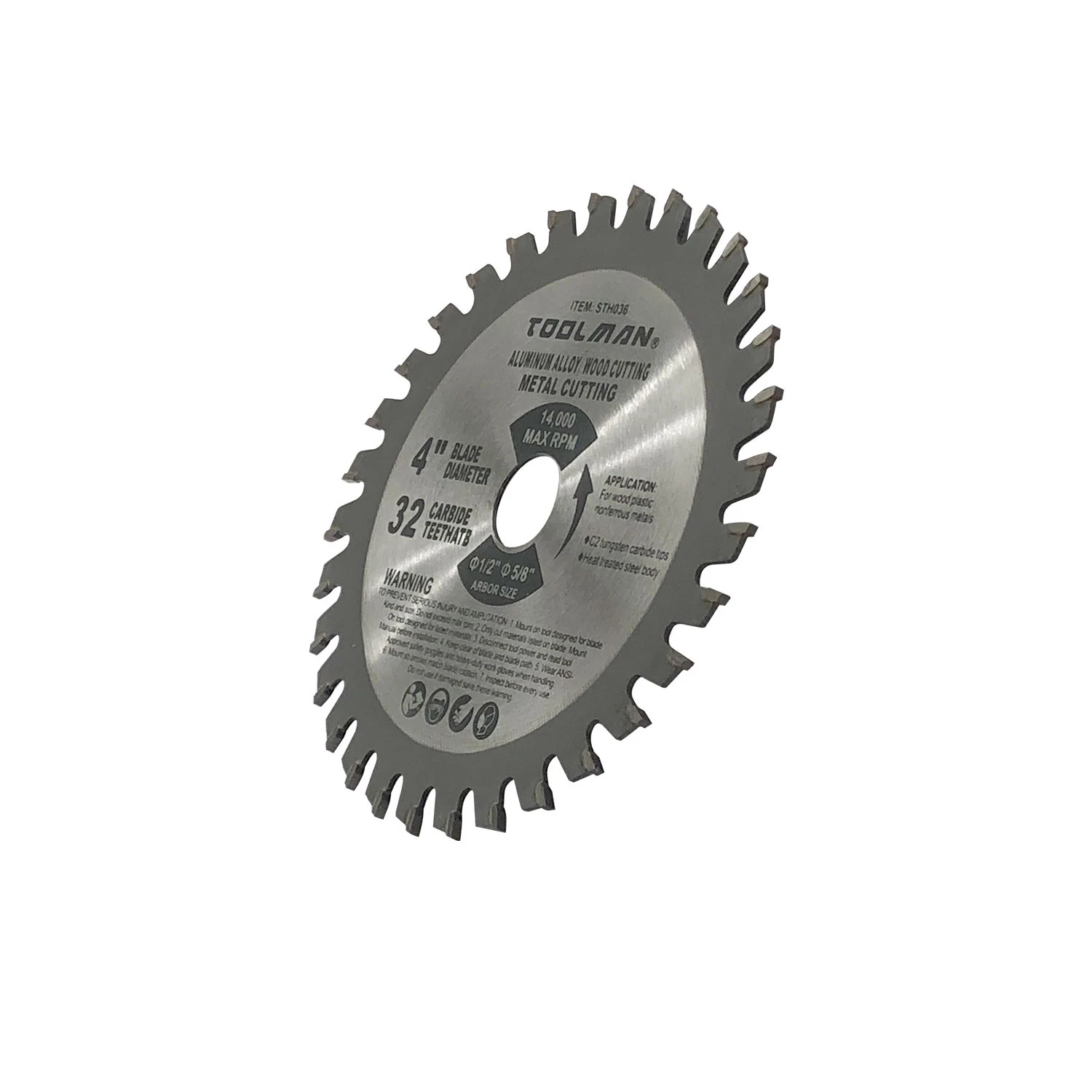 

4 Inch 110mm Circular Saw Blade Woodworking Cutting Disc 32 Tooth 16mm Hole Multi Tool Circular Saw Blade