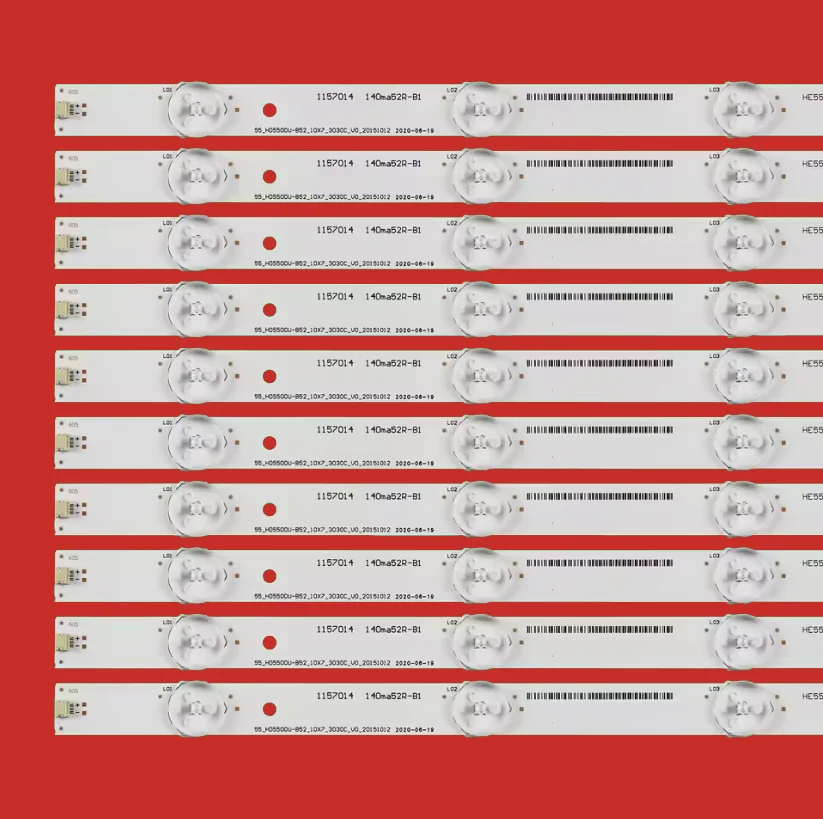 

3V LED for 55H6D 55R6107 55DU6070 LC-55LBU591C LC55LBU591C HD550K3U82-K1 SVH550AQO SVH550AQ0_REV00_RJW1_7LEDX10_161108