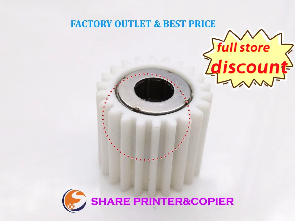 

SHARE Original new 5ps 22T Fuser Drive Gear A03U809311 A03U809300 for Konica Minolta Bizhub c6501 c5500 c5501 c6000 7000 6500