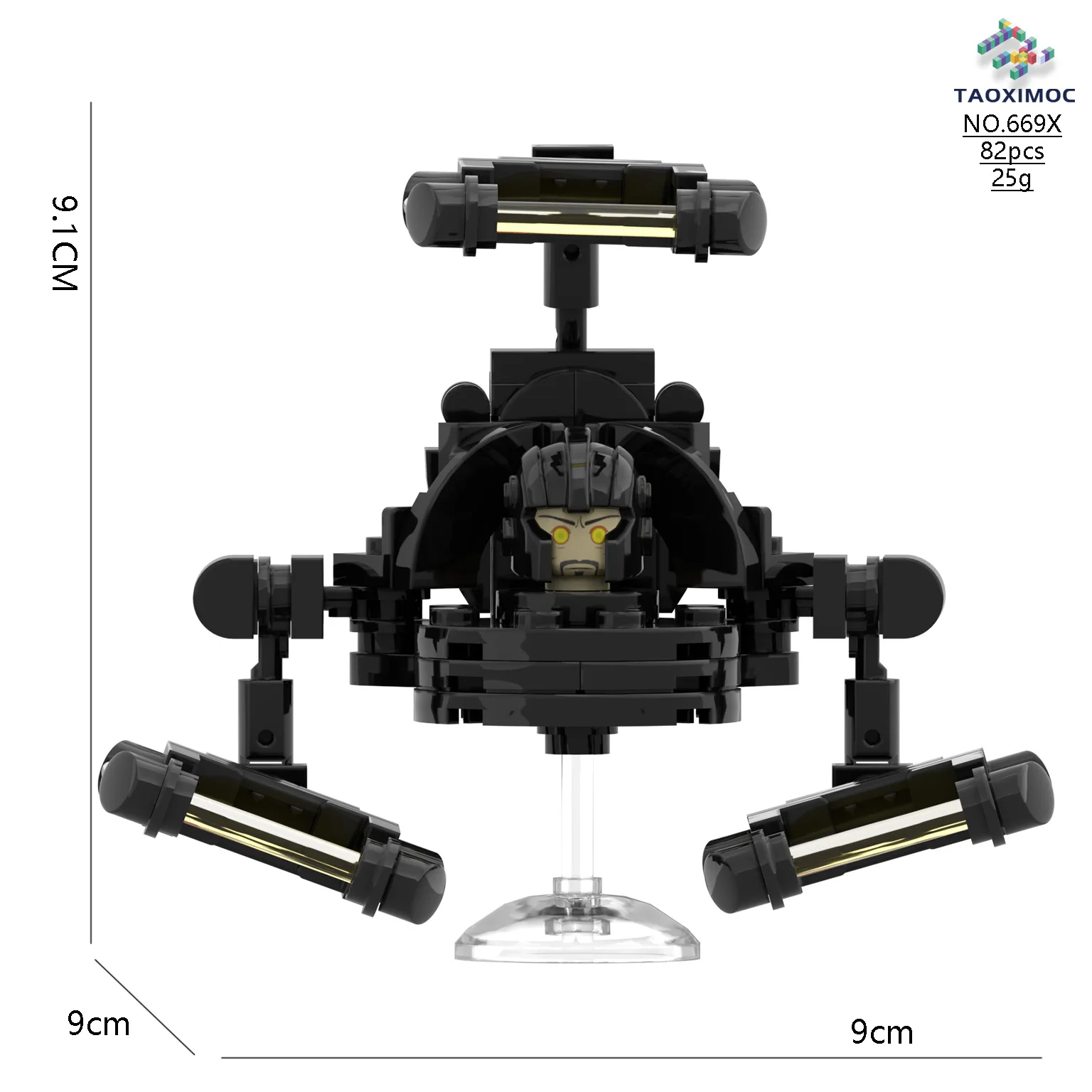 MOC Toilet Figurine Skibidi Toilet Titan Monitor Man Audio Man Tv Man Building Block Children's Educational Bricks Toys Toy