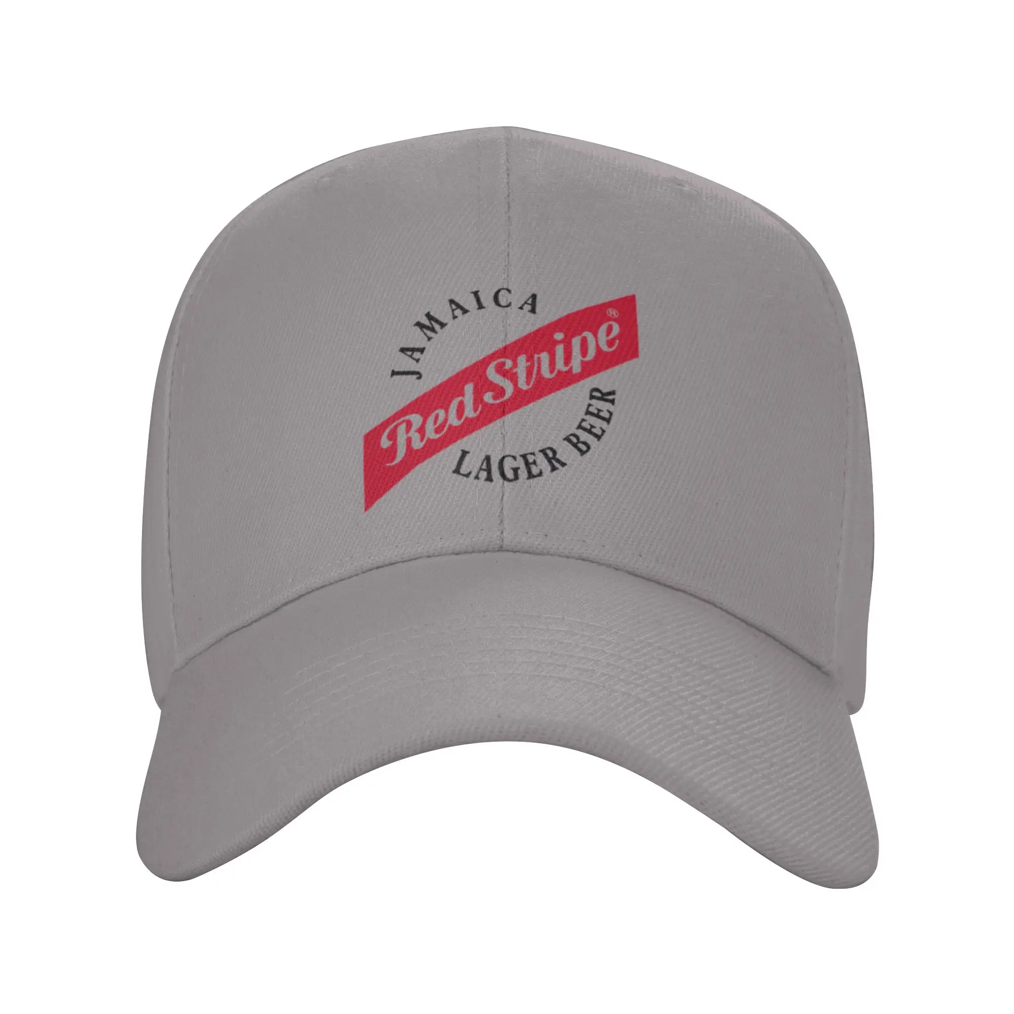 Jamaica Red Stripe Lager Beer 1439 Trendy Baseball Cap Truck Driving Plain Cap Dad Hat