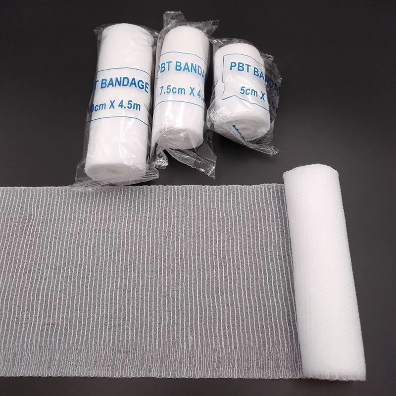 5 Rolls Gauze Bandage Finger Joints Wrap Sports Care Athletic Supporter Physical Therapy Equipment