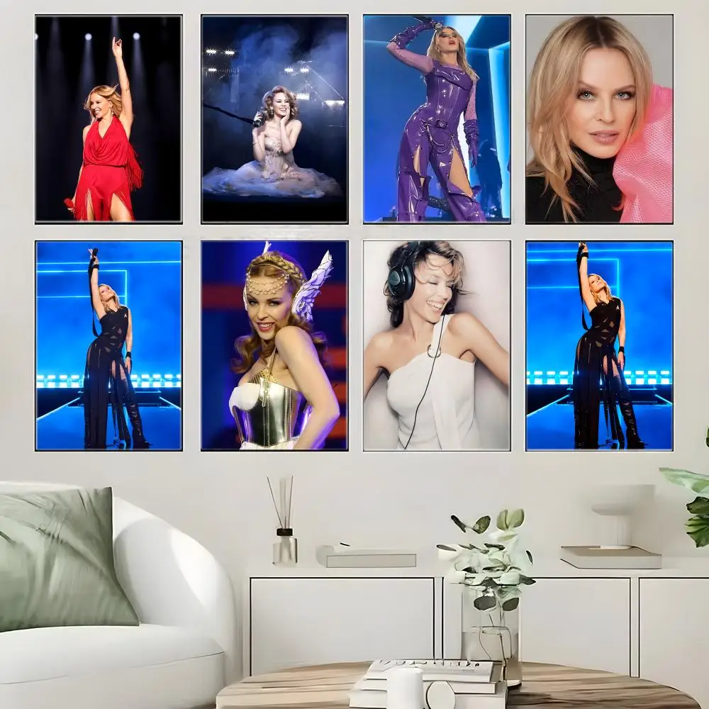 Singer K-Kylie Minogue Poster Crease Free Waterproof Durable All Space Wall Decor