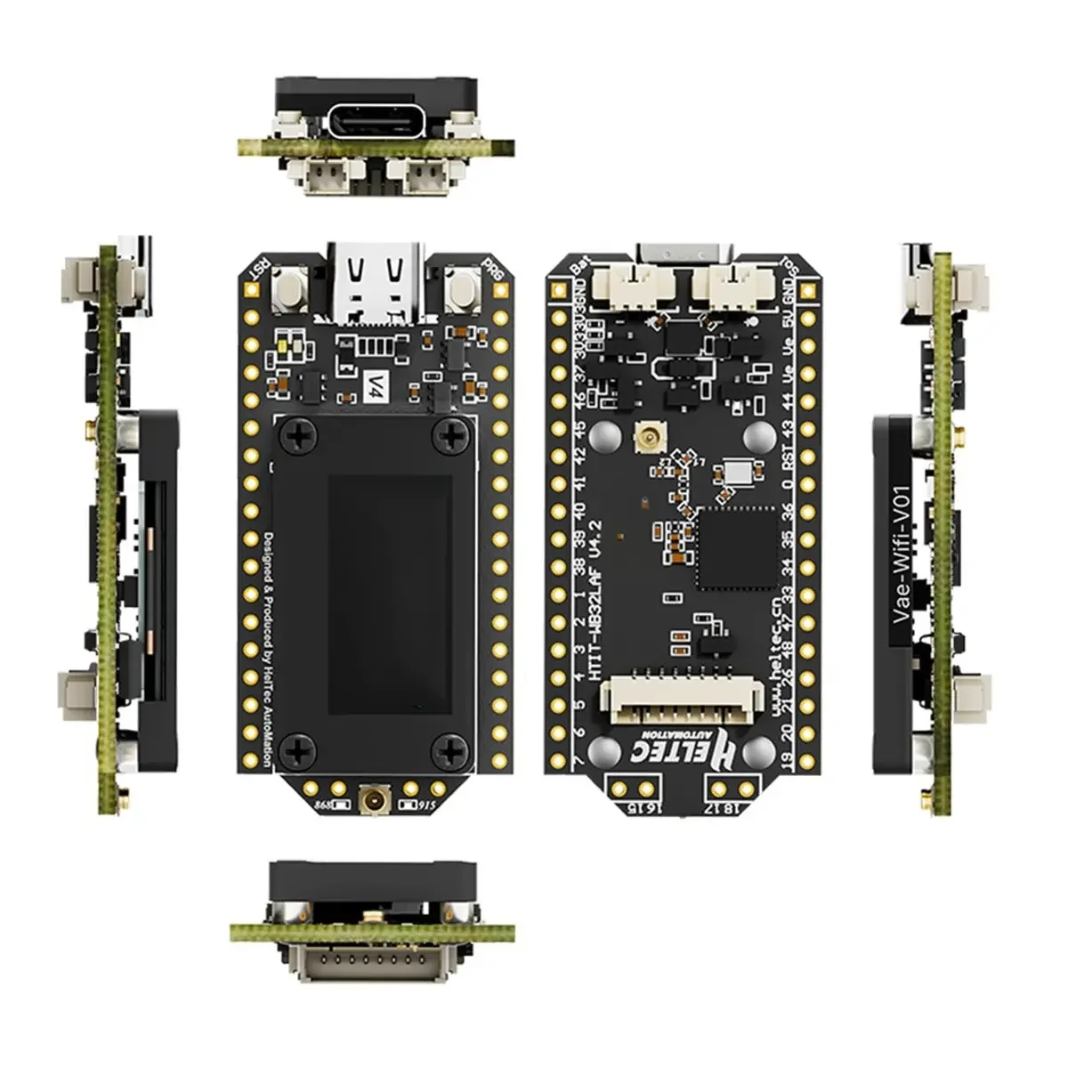 AvaCoreNew Electronics V4 WiFi LoRa 32 Dev Board: - SX1262 28dBm With 0.96in OLED, GPS & 16MB Flash For IoT Mesh Gateway Project