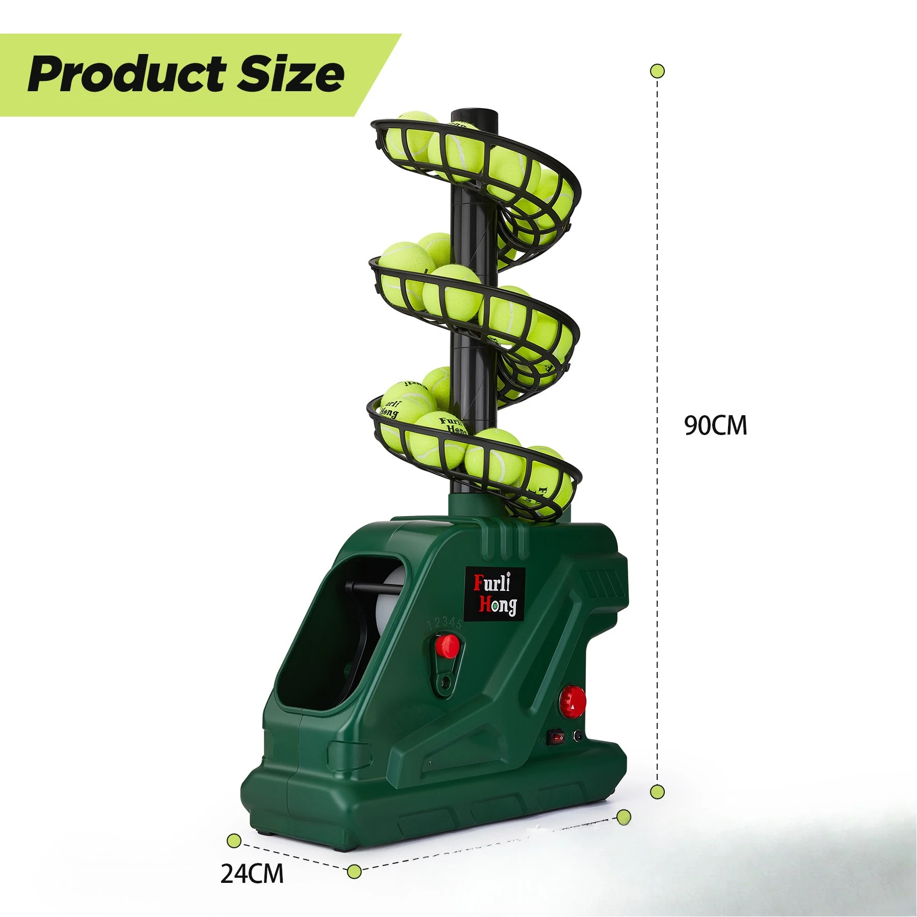 3819BH Tennis Service Machine Automatic Throwing Training Machine Single Practitioner Multi-angle Strike