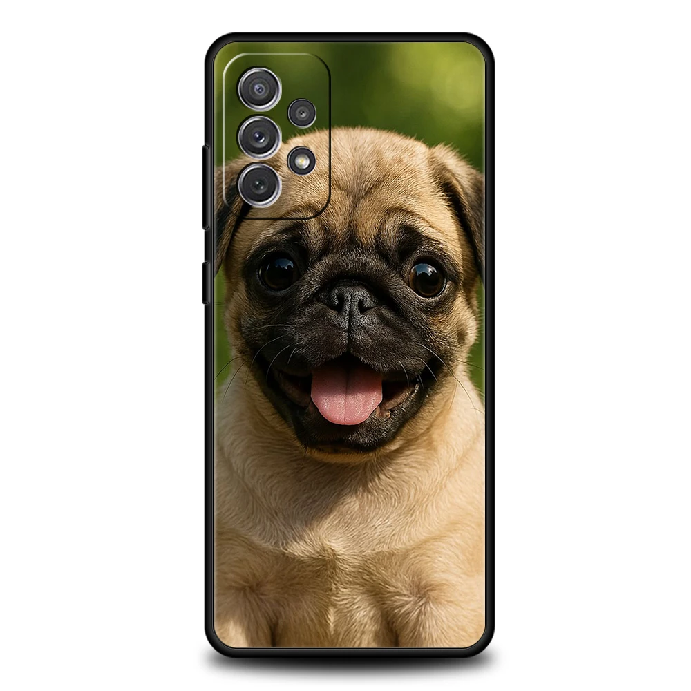 Fall Für Samsung A15 A13 A35 A55 A51 A71 A41 A31 A21S A03S A05 A17 A23 A25 A33 A53 A73 5G A07 4G Abdeckung Französisch Bulldog Hund Haustier