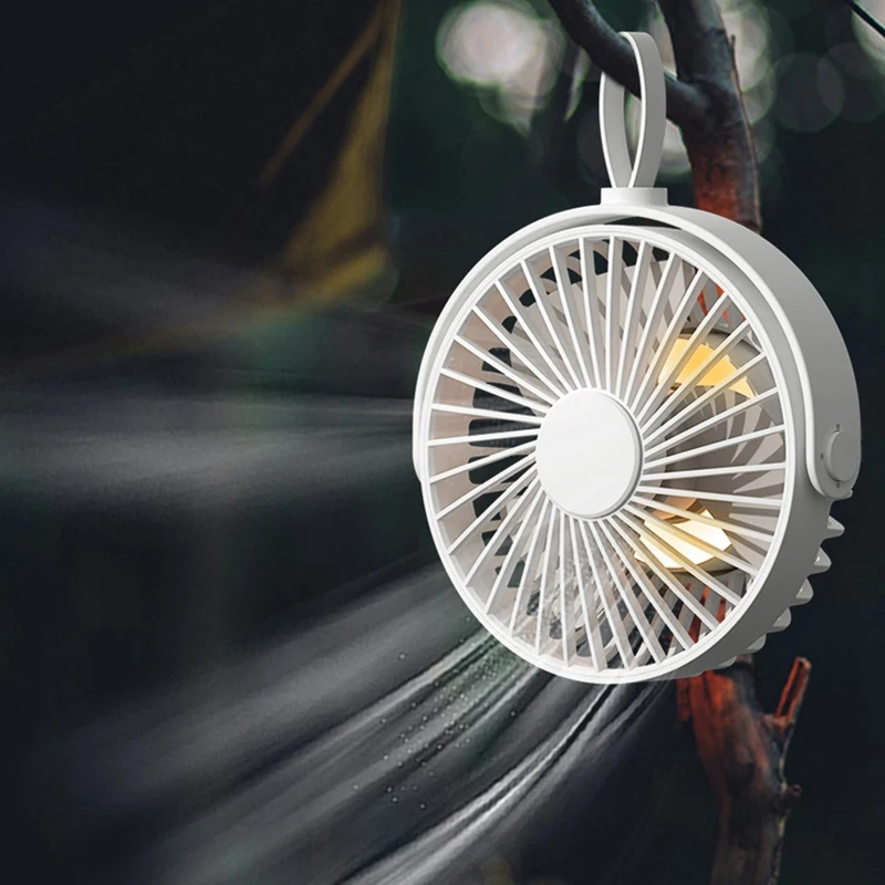 Portable Stroller Fan Hand USB Electric Fan Small Folding Rechargeable Fans Mini Silent Table Fan For Baby Outdoor