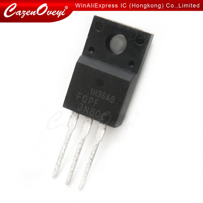 10Pcs/Lot FQPF3N80C…