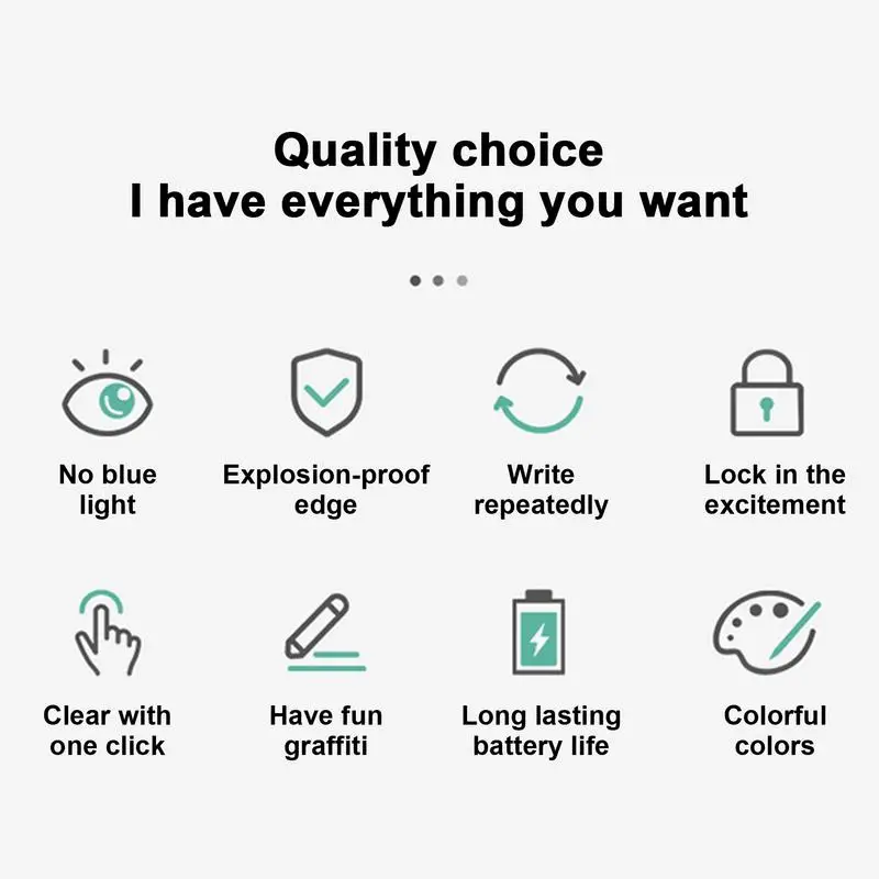 Tablet menggambar LCD untuk anak-anak, Tablet menggambar LCD 10 inci bisa digunakan kembali dengan fungsi kunci mainan prasekolah mainan papan menggambar untuk balita