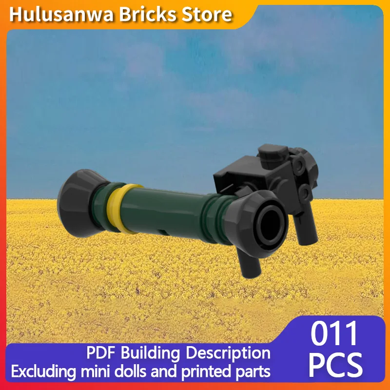 FGM-148 Military Equipment Model MOC Building Bricks War Equipment Modular Technology Gifts Holiday Assemble Children Toys Suit