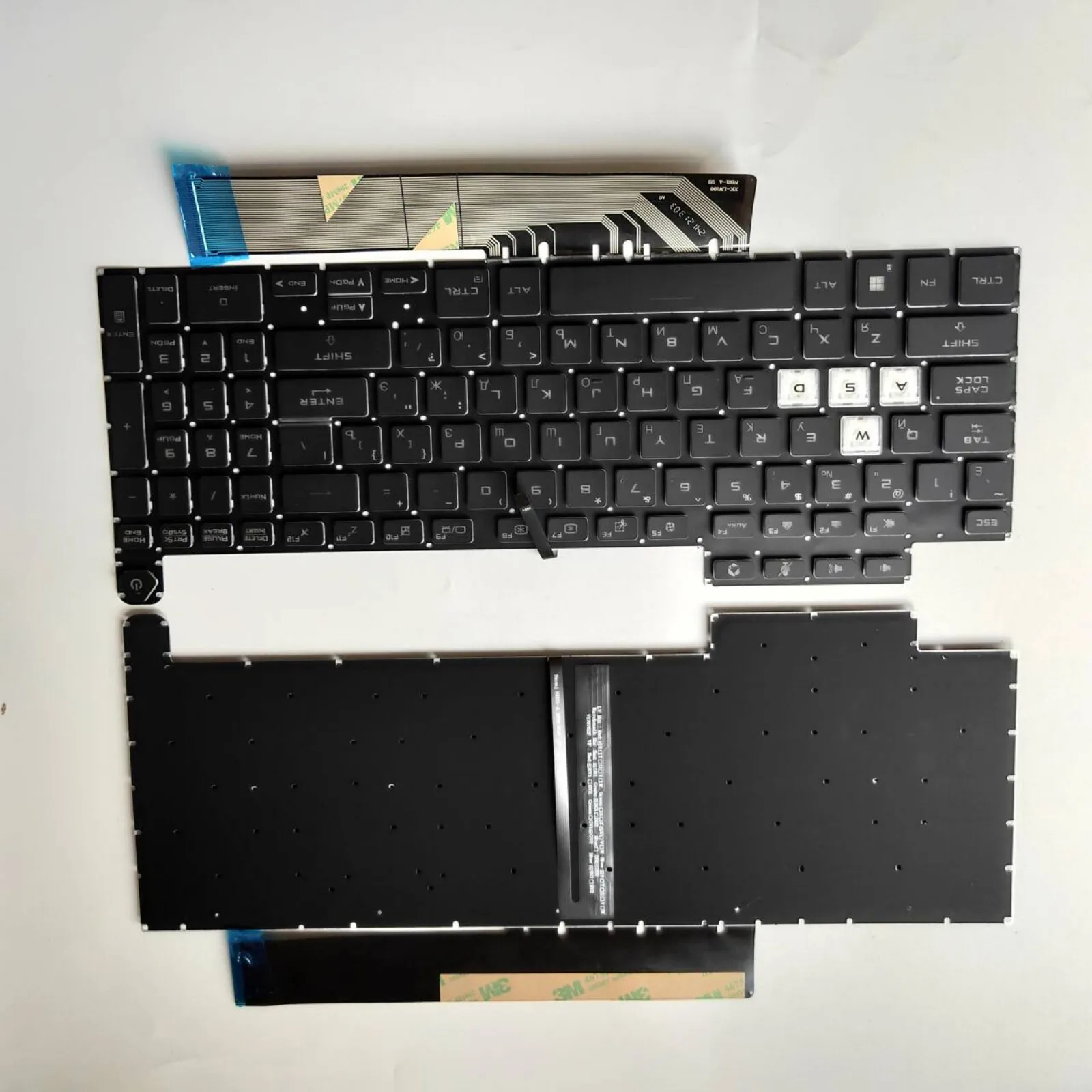 

RU Layout for Asus TUF Gaming F15 FX507ZM FA507 FX507Z FA507R FX507 FX507R A15 Laptop Keyboard