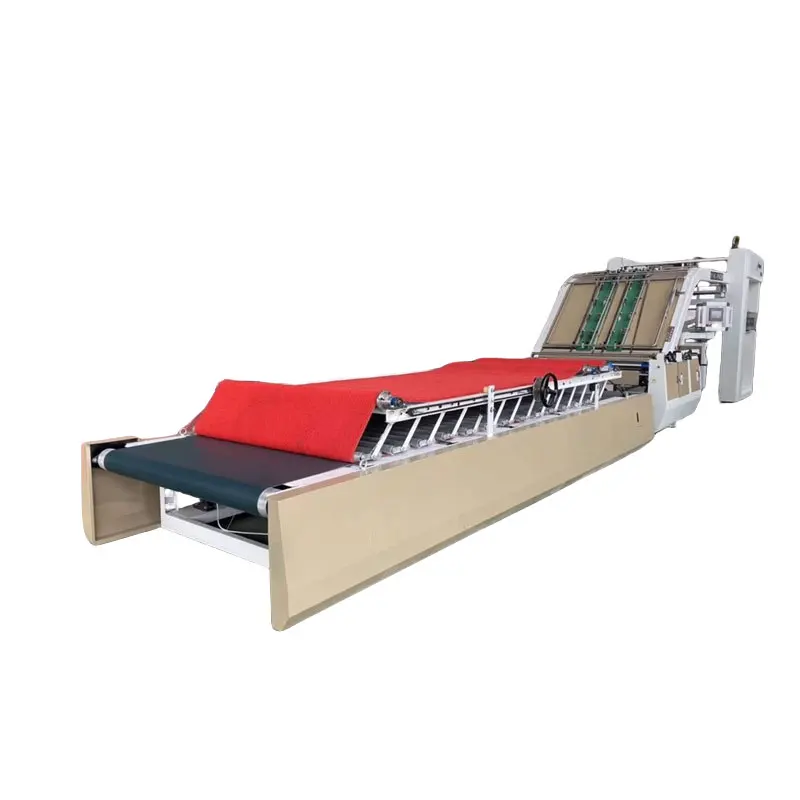 High Efficiency Pneumatic Automatic Corrugated Paper Laminating Machine Flute Laminate Cartons Packaging