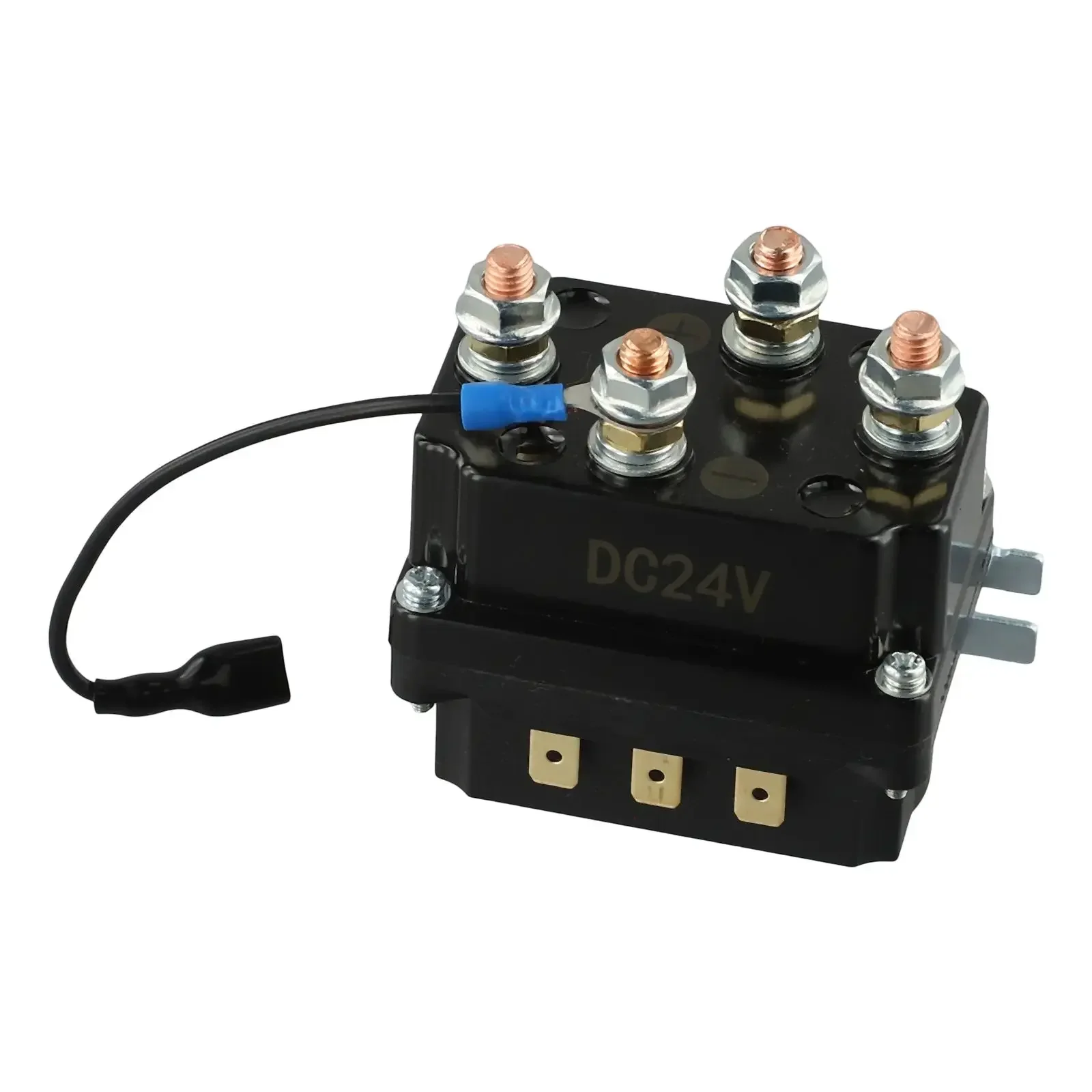 1pc Winch Solenoid Relay For ATV UTV SUV Winch Remote Control Power Tools Waterproof 24V 250A Magnetic Contactor Relay