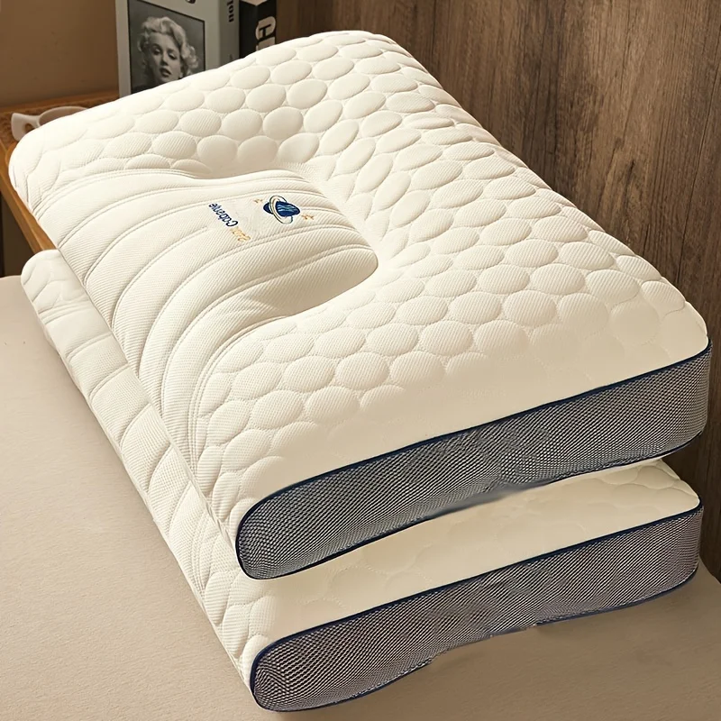 1pc High quality latex layer Pillow Core Household Soft Neck Non-Collapse Special Pillow Core for Deep Sleep Let you get the fee