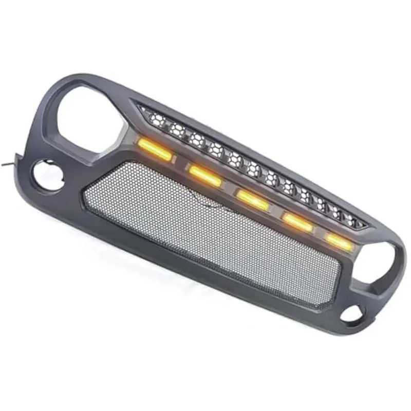 

OEM передний бампер, центральная сетка, решетка автомобиля для Wrangler JK 2007, 2008, 2009, 2010, 2011, 2012, 2013, 2014, 2015, 201