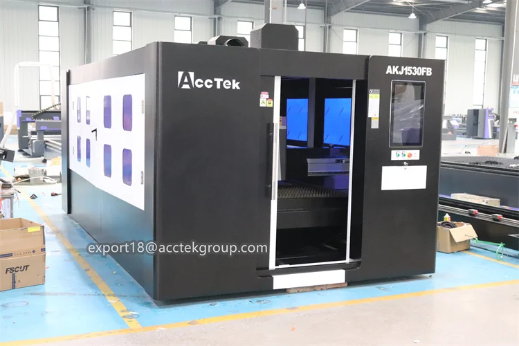 High Powerful Metal Fiber Laser Cutter for Aluminum Steel Plate Cnc Laser Cutting Machine 1kw, 2kw 3kw