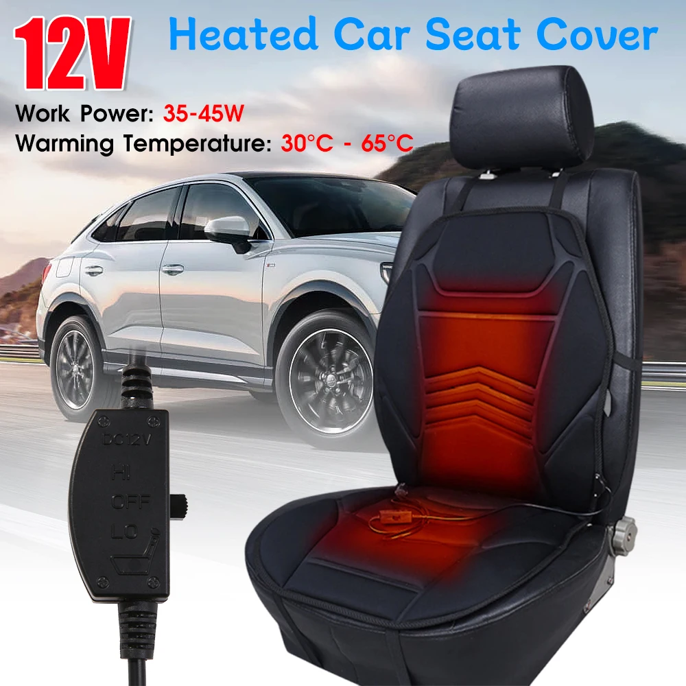 

Электрический обогреватель сиденья 12 В, сохраняет тепло, зимняя бытовая подушка с подогревом, чехол для подушки автомобильного сиденья, универсальная подушка для сиденья с подогревом ﻿