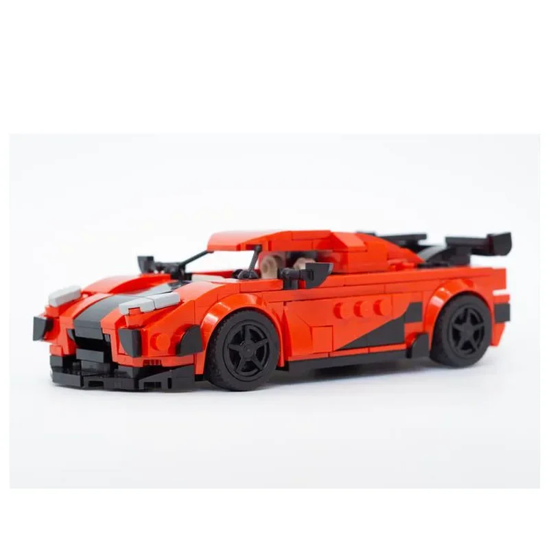 MOC-77908 New Supercar Splicing Assembly Building Block Model MOC Creative Building Block Model Children's Birthday Toy