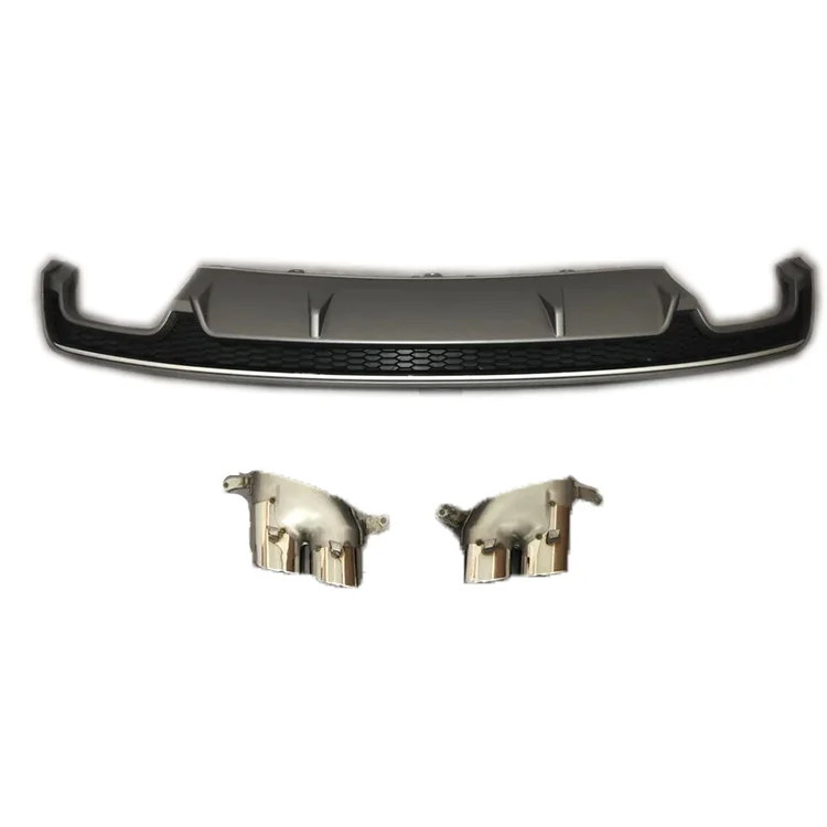 Good Selling rear bumper diffuser with tailpipe for audis S7 Sports version refit to audis A7 S line highser for audis A7