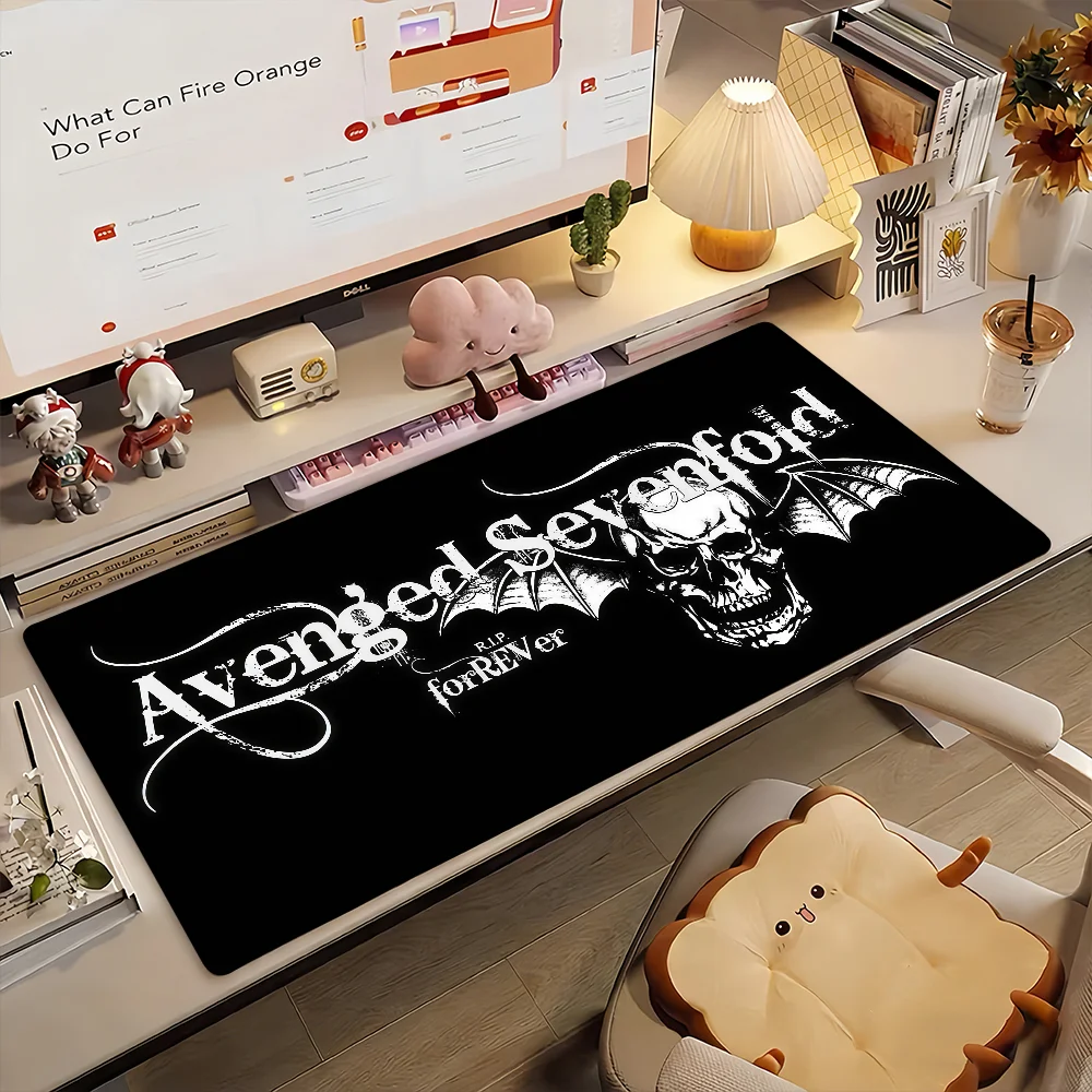 A-Avenged Sevenfolds Band Mouse Pad Computer Laptop Rubber Non-slip Mouse Mat Mousepad Gamers Decoracion Desk Mat