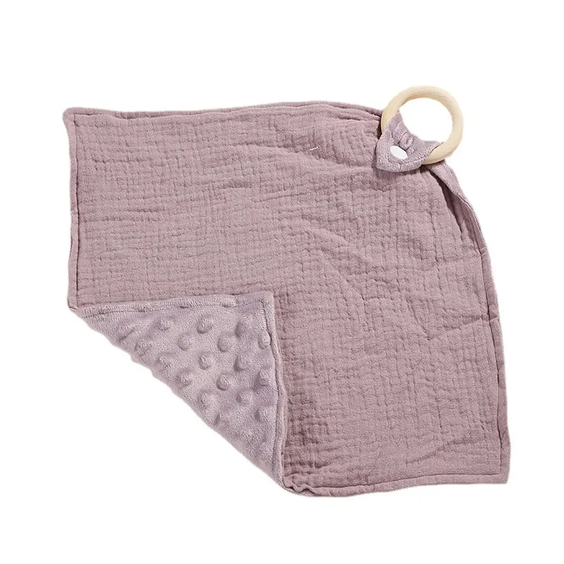 Muslin Square Towel Baby Blankets Newborn Soothe Appease Towel Cotton Baby Comforter Burp Cloth Teether Baby