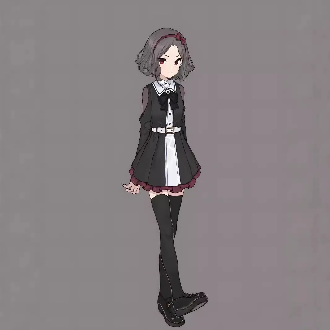 우는 소녀 팀 징 친 렌차이 카와 쿠로 모모코 안 와 앙 하이자오 쑥지 코스프레 가발