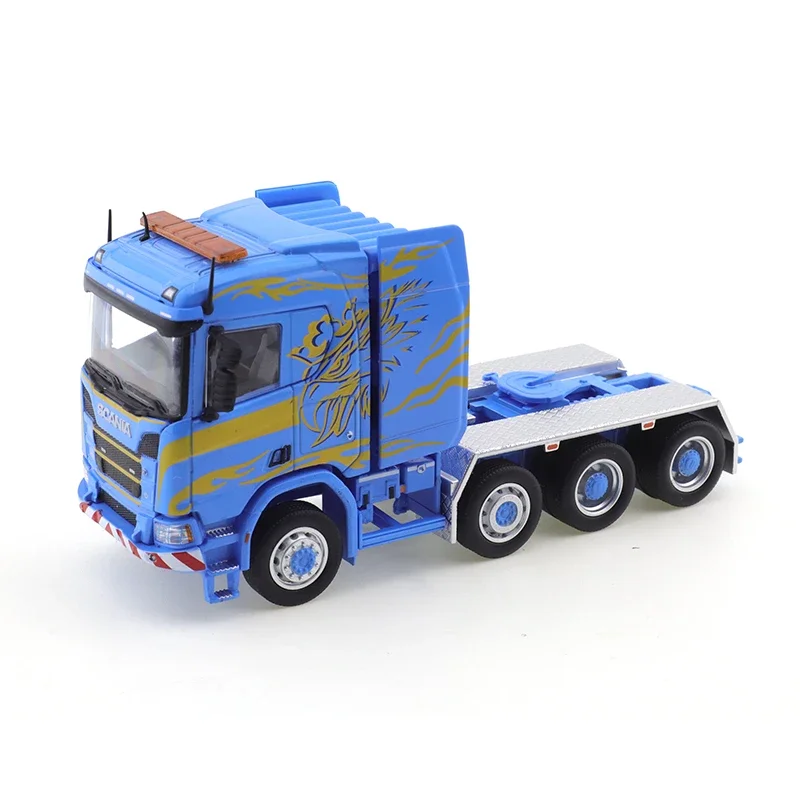 MASSDI 1/64 Scania R650 Trailer Head Trailer Eight-and-a-half-axle