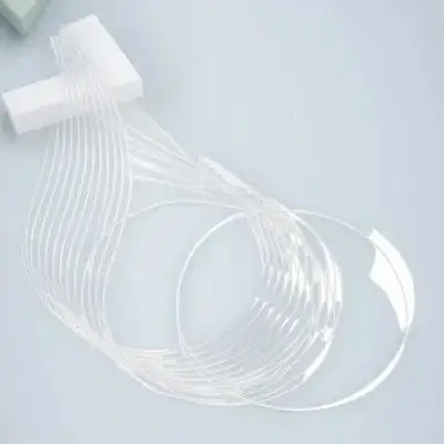 نصف إطار نظارات الملحقات إصلاح الموضوع دائم النايلون النظارات تحديد سلسلة لاستبدال أدوات صيانة النظارات #6