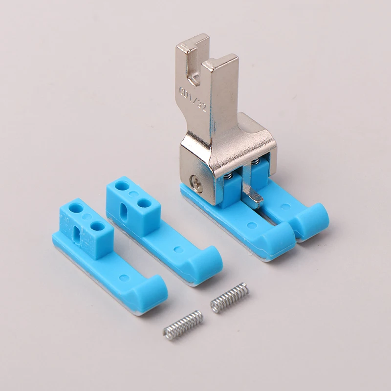 CD 1/32'' 1/16'' Plastic Double Compensating Presser Foot Industrial Sewing Machine Lockstitch Sewing Machine Standard Foot