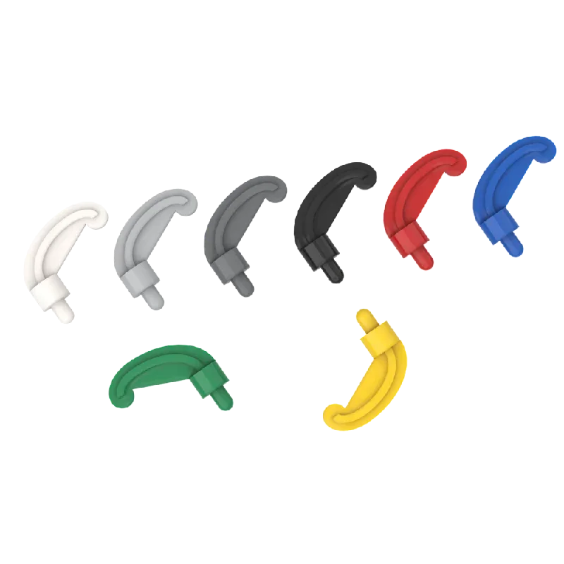 10pcs Compatible MOC Brick Parts 87693 Headwear Accessory Plume Feather Small with Pin Building Block Particle DIY Kid Brain Toy - Image 2