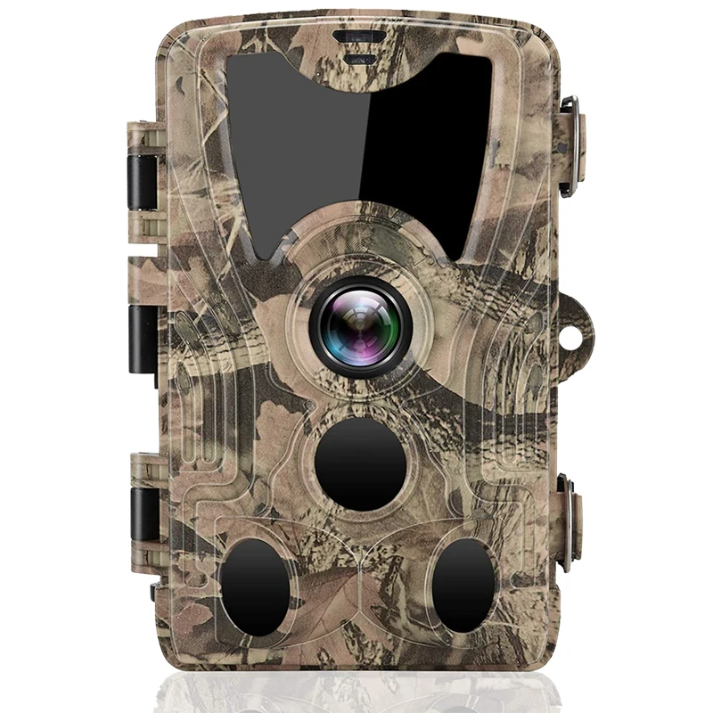 

Outdoor Wildlife 20MP HD 1080P Trail Camera Night Vision 120 Detecting Range IP66 Waterproof Wildlife Trap Scouting Game Cam