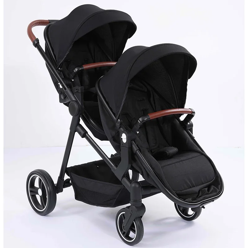 Lightweight Foldable Bidirectional Shock-absorbing Newborn Baby Stroller