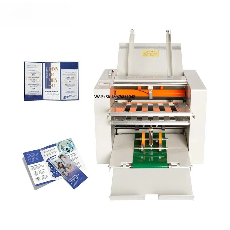 

Customization Wide Applications Paper Trays Pattern Leaflet Printing Post Press Industry Automatic Paper Folding Machine