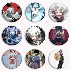 Popular Anime My Hero Academia Dabi Soft Button Pin Creative Anime Brooch Badge Bag Decor Fans Collection Friends Gifts