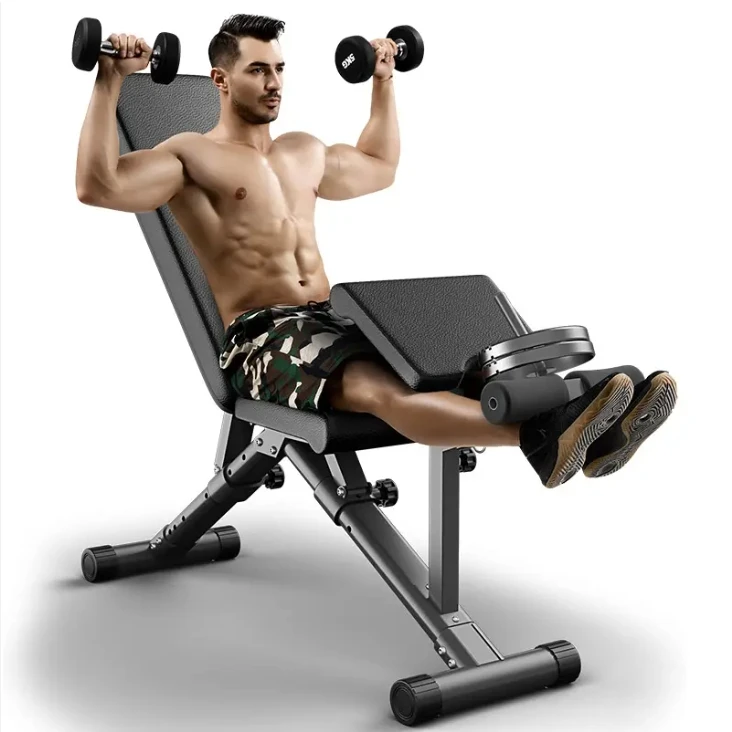 #Fitness Exercise Multifunctional Home Fitness Equipment Dumbbell Weightlifting Stool