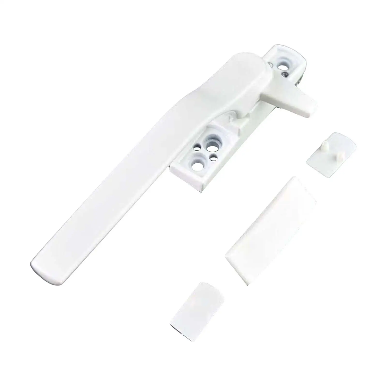 Window Locking Handle Metal Window Holder Anti Slider System Universal Replacement for Kitchen Bedroom