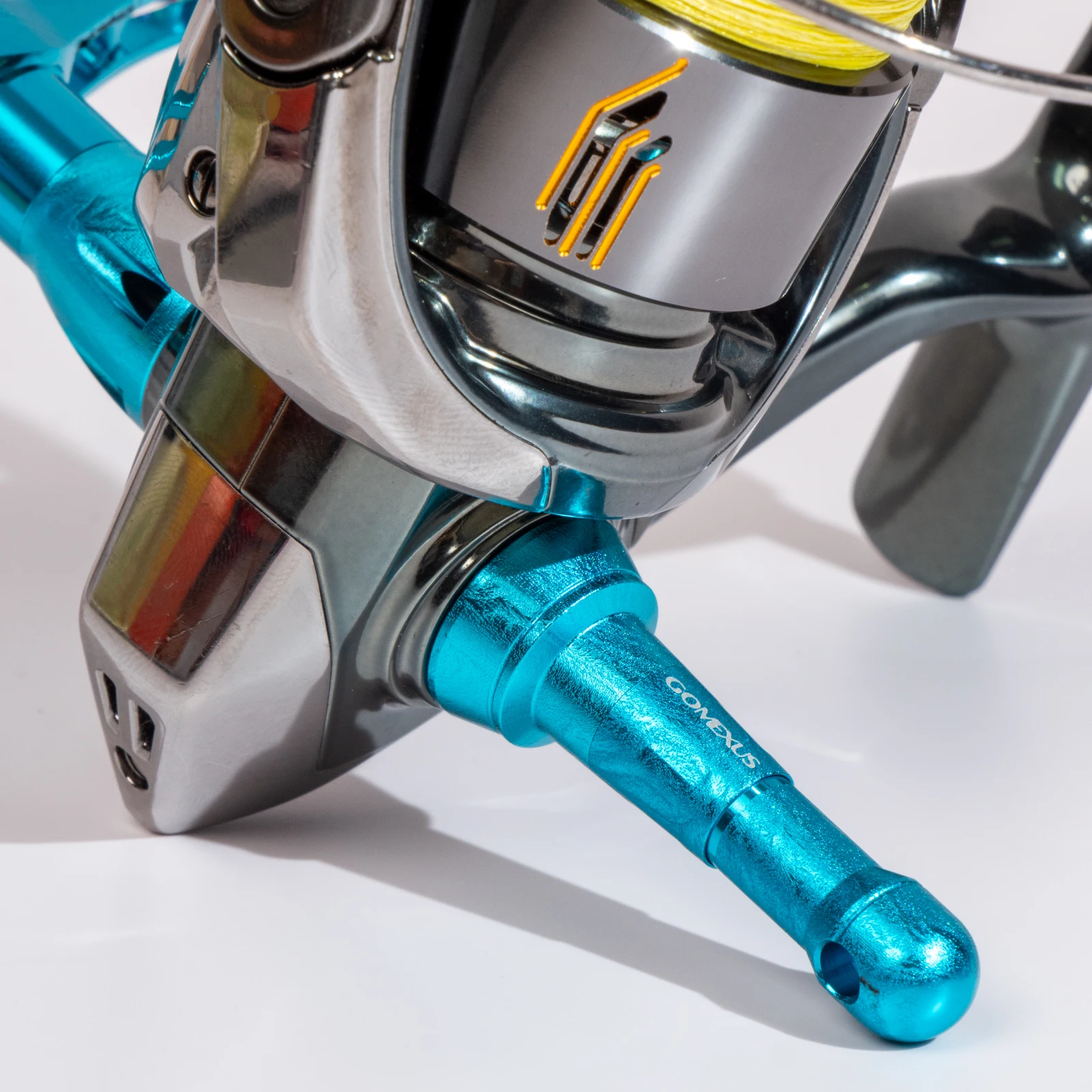 حامل بكرة دوارة من Gomexus قابل للطي لـ Shimano Vanquish Stella Exsence Daiwa Exist 19 Certate LT 1000 - 4000 بكرة حماية 48 مم