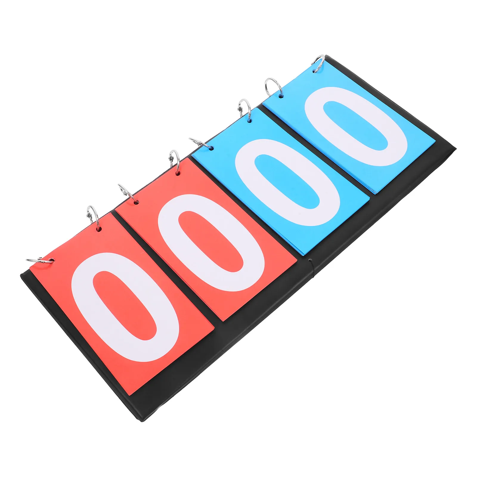 Four Digit Scoreboard Flipper Manual Portable Sports Score Keeper Indoor Outdoor Volleyball Basketball Table Tennis