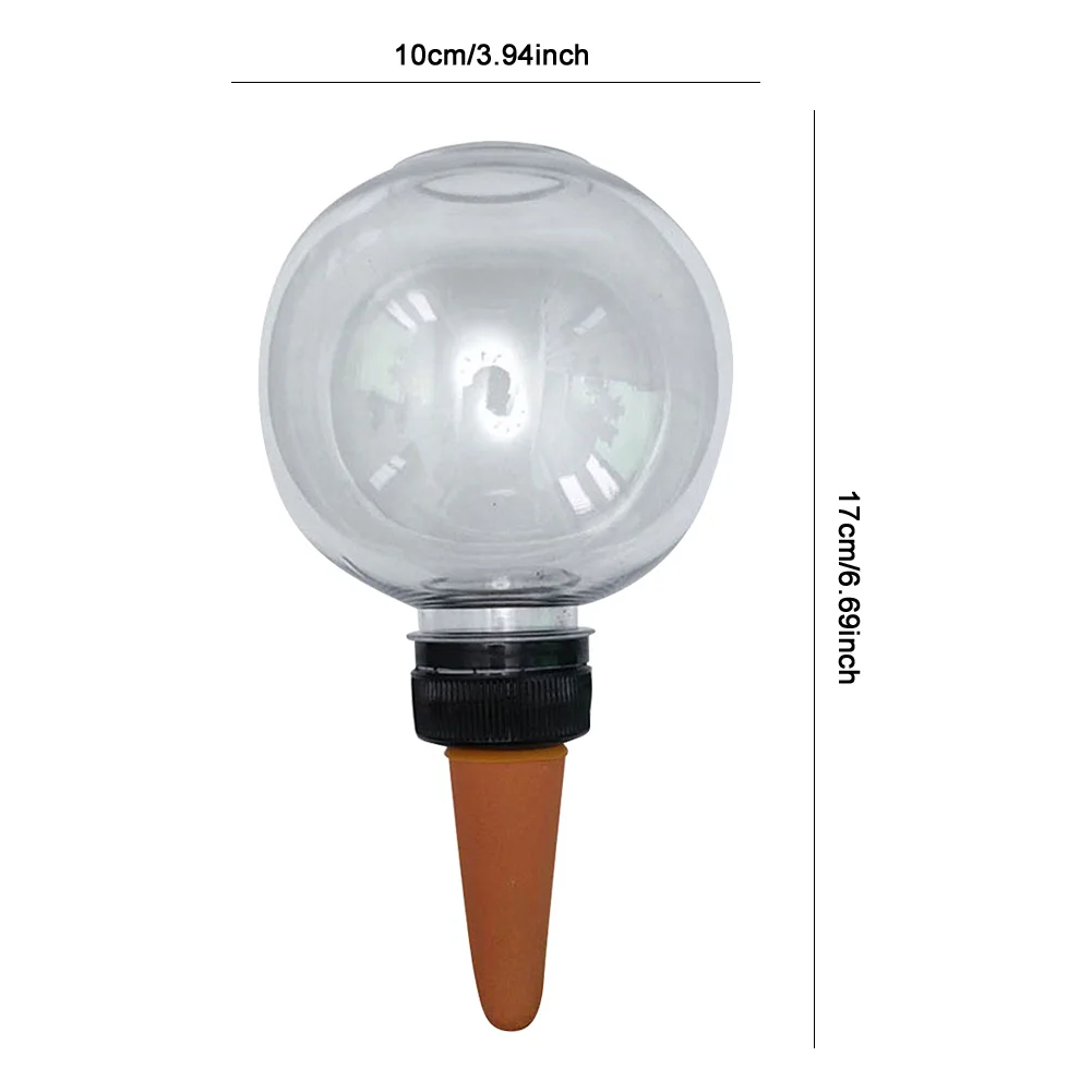 

4 шт., 500 мл, шарики для полива растений, прозрачные лампы для самостоятельного полива, автоматические лампы для полива растений в помещении и на открытом воздухе