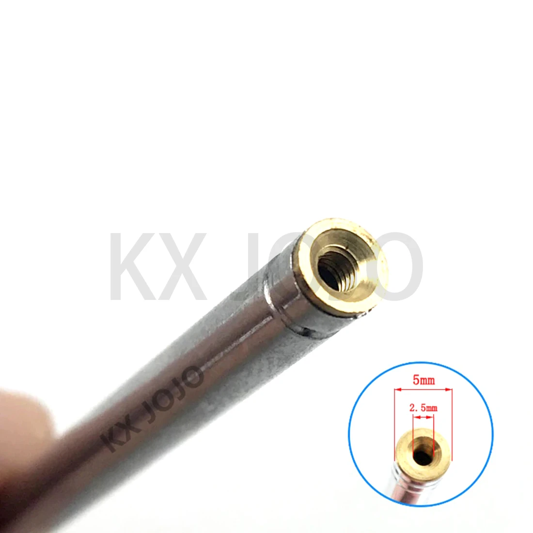 Radio Antenna Telescopic Antenna  5 Sections Inner Pin Connector M2.5 for FM Radio Remote Control Aerial Total 1pc