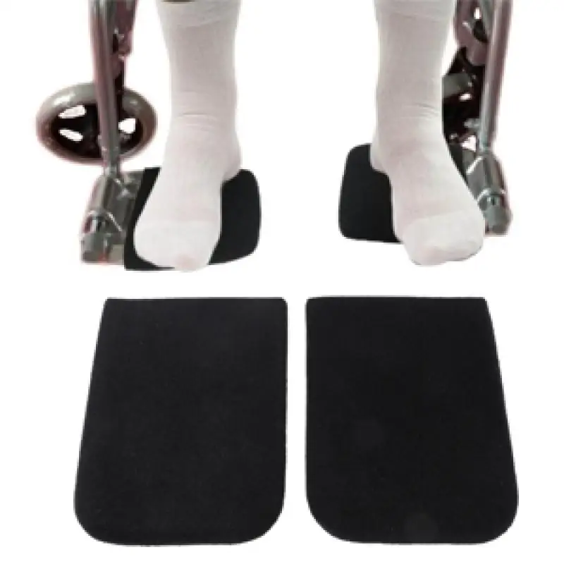 

Wheelchair Footrest Cover Leg Pad Replacement Wheelchair Footrest Cover Universal Wheelchair Part Anti-Slip Foot Protection Pad