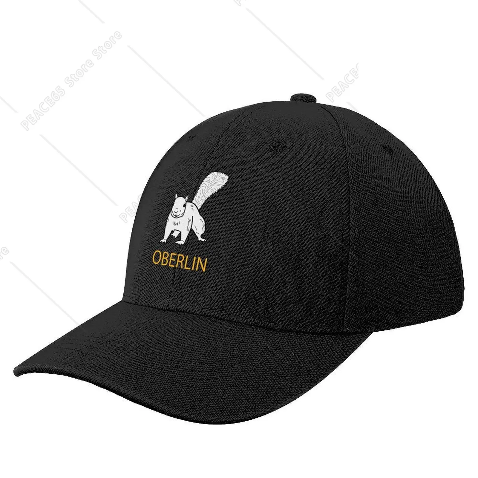 

Cute Oberlin White Squirrel Baseball Cap Thermal Visor Sports Cap Horse Hat Streetwear Women Beach Fashion Men'S