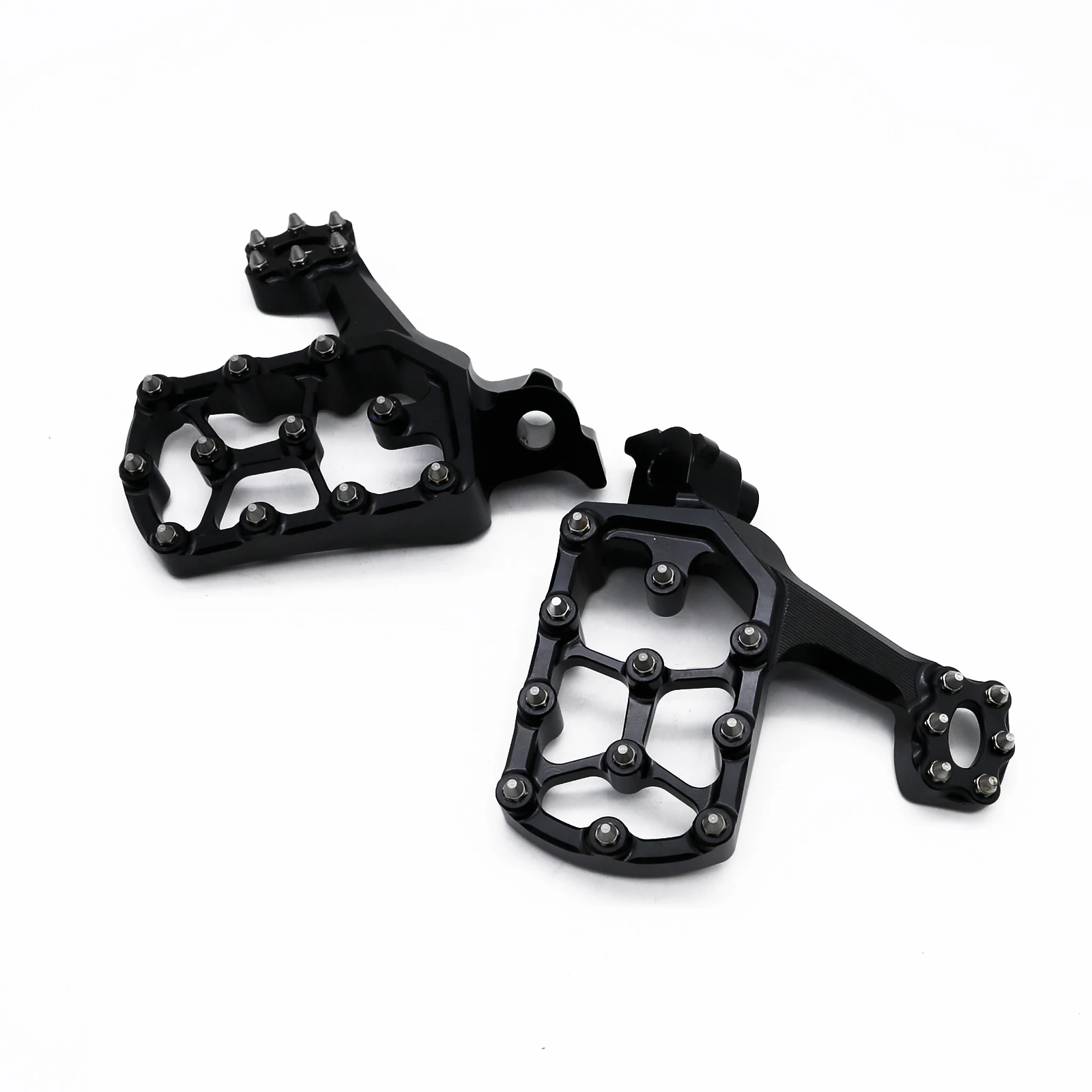 For Yamaha Tenere700/XTZ 700 2019-2024 CNC Dirt Pit Pivot Bike Shark Tooth Foot Pegs Footpegs Footrests Pedals