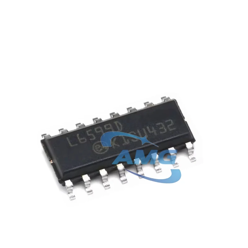 10PCS L6566B L6598D L6599AD L6599D L6566 L6598 L6599 Package SOP-16 power management chip IC