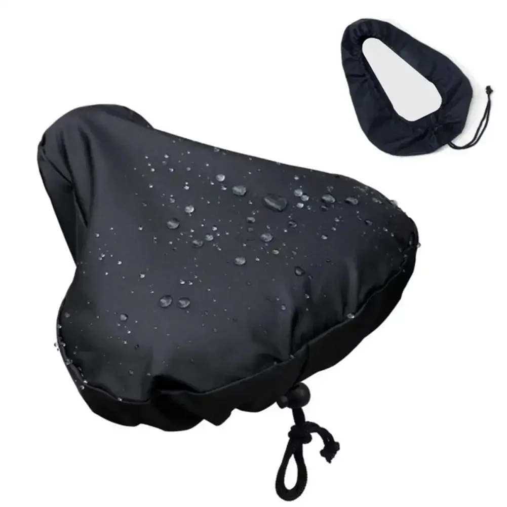 Funda impermeable para asiento de bicicleta, funda para cojín de asiento de bicicleta lavable, cojín protector Universal contra el polvo y la lluvia, accesorios para bicicleta