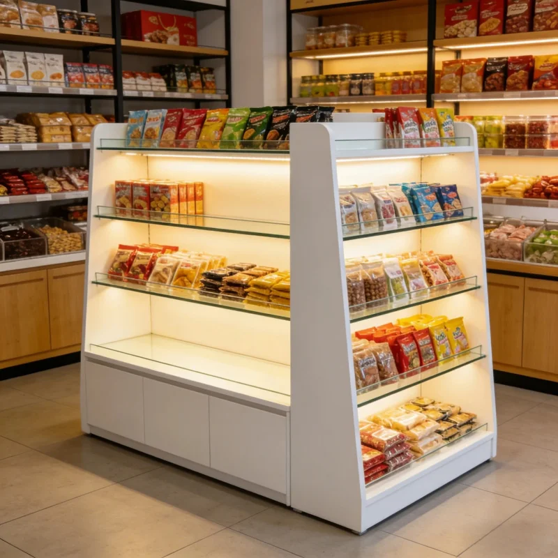 custom.Knock Down Supermarket Mesh Shelf Shelving System OEM Design Grocery Warehouse Store