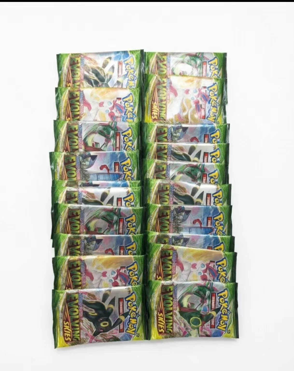 Boîte de boosters Evolving Skies Sword & Shield VMAX GX Holo Anime Cards, Pack mystère anglais pour enfants