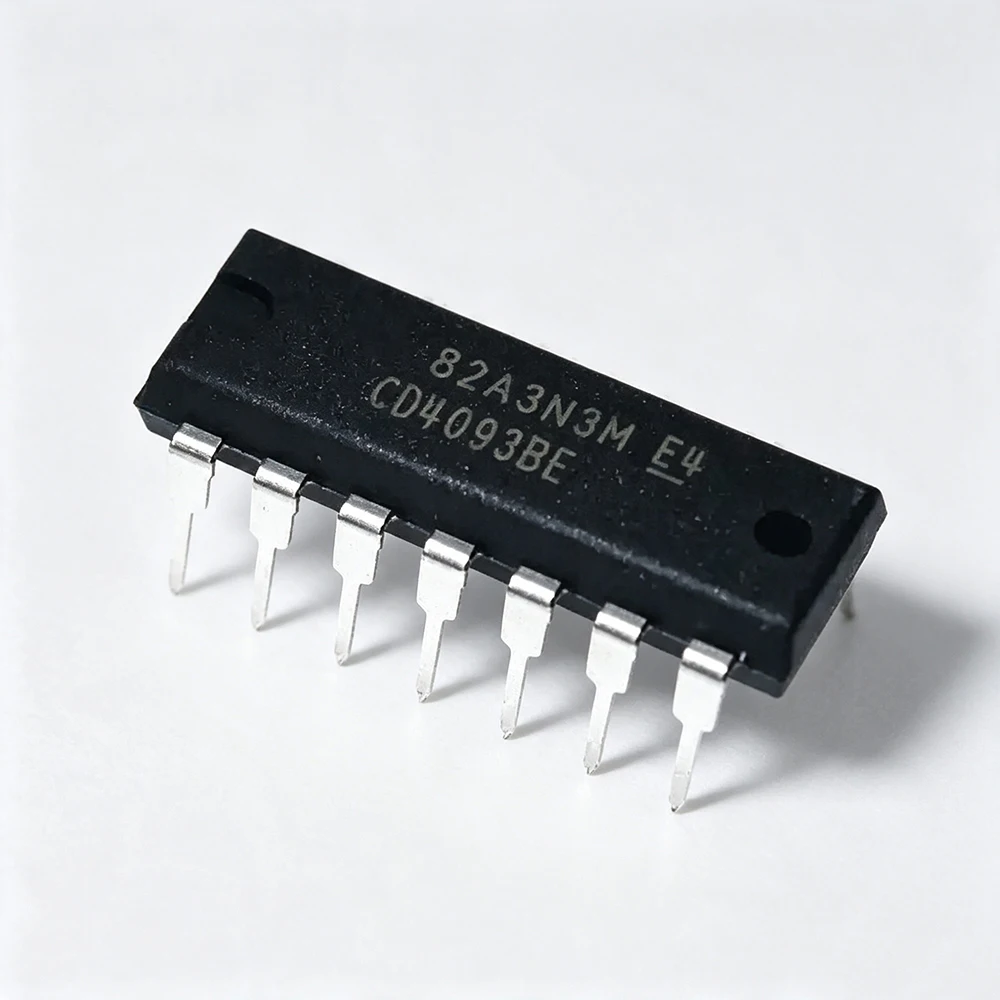 10PCS/lot CD4093BE CD4093 DIP-14 CD4072BE CD4073BE CD4077BE CD4078BE CD4081BE CD4072 CD4073 CD4077 CD4078 CD4081 DIP-14 In Stock