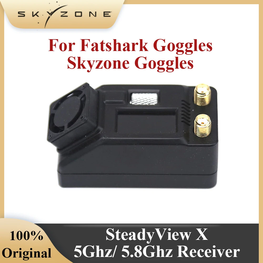 Skyzone steady view x 5ghz 5,8 ghz ips lcd bildschirm empfänger modul shuttle rad steuerung sky04 ev300o cobra fatshark fpv googles